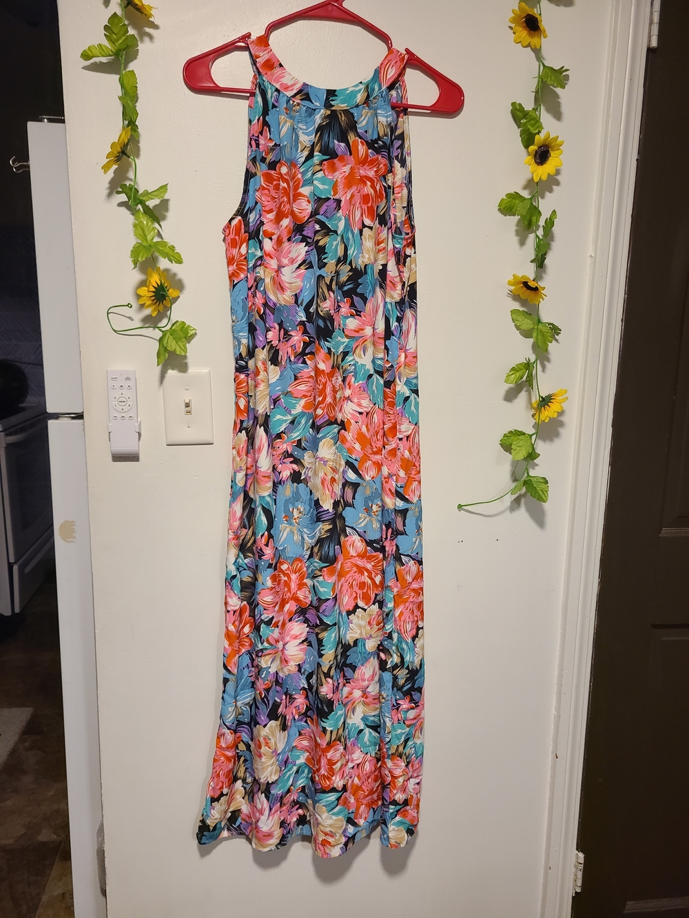 Nwt Miduo Womens Floral Maxi Dress
